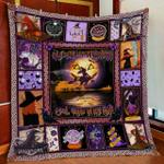 witch on a dark desert highway quilt blanket d2452133