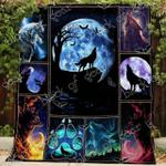wolf moon blanket kc1707 quilt d2453004