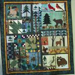 woodland animals clt260652 quilt blanket d2482992