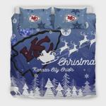 xmas gift kansas city chiefs nfl team duvet cover quilt cover pillowcase bedding set d2133639