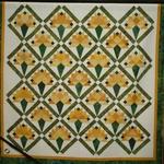 yellow lotus flower cla1510499q quilt blanket d2483770