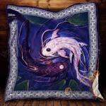 yin yang koi fish blanket kc1807 quilt d2413582