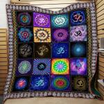 yoga symbols clt170733 quilt blanket d2481713