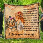 yorkie love quilt blanket dhc09121623dd d2446336
