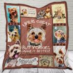 yorkshire terrier cld180763 quilt blanket d2482090