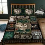 you and me we got this sugar skull wedding couple bed sheets spread comforter duvet cover bedding