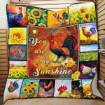 you are my sunshine chicken quilt blanket d2452763