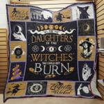 you are the daughters of the witches you could not burn quilt blanket great customized blanket 0