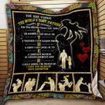 you are voted the worlds best father quilt d2421485