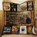 your talent is gods gift drum quilt blanket d2448486