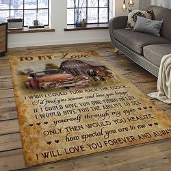 a letter to father thanks gift to the best dad ever quote area rug meaningful gift for fathers day dark room 01