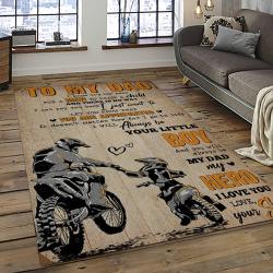 a letter to father thanks gift to the best dad ever quote area rug meaningful gift for fathers day dark room 06