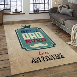 a letter to father thanks gift to the best dad ever quote area rug meaningful gift for fathers day dark room 12