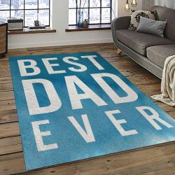 a letter to father thanks gift to the best dad ever quote area rug meaningful gift for fathers day dark room 14