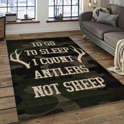 a letter to my dad my father my hero hunting fav quote area rug meaningful gift for fathers day dark room 04