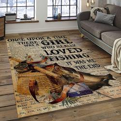 a letter to my dad who love fishing with me quote area rug meaningful gift for fathers day dark room 05