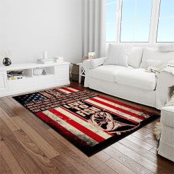 A Letter To My Dad, Who Love Fishing With Me Quote Area Rug Meaningful Gift For Father's Day 04