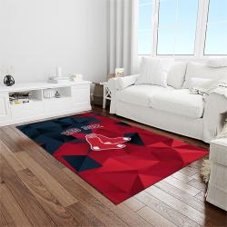 MLB Boston Red Sox Baseball Team Logo Rectangle Area Rug BRS19