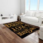 mlb boston red sox baseball team logo rectangle area rug light room brs73