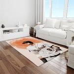 mlb detroit tigers baseball team logo rectangle area rug light room dt38
