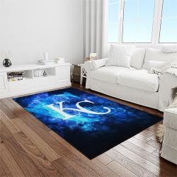 MLB Kansas City Royals Baseball Team Logo Rectangle Area Rug KCR34