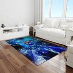 mlb kansas city royals baseball team logo rectangle area rug light room kcr43