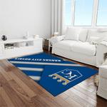 mlb kansas city royals baseball team logo rectangle area rug light room kcr49