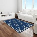 mlb kansas city royals baseball team logo rectangle area rug light room kcr50