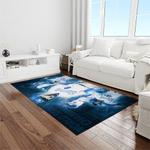 mlb kansas city royals baseball team logo rectangle area rug light room kcr52