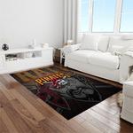 mlb pittsburgh pirates baseball team logo rectangle area rug light room pp07