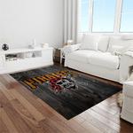 mlb pittsburgh pirates baseball team logo rectangle area rug light room pp08
