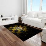 mlb pittsburgh pirates baseball team logo rectangle area rug light room pp11