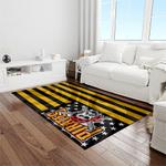 mlb pittsburgh pirates baseball team logo rectangle area rug light room pp15