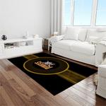 mlb pittsburgh pirates baseball team logo rectangle area rug light room pp22