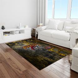 MLB Pittsburgh Pirates Baseball Team Logo Rectangle Area Rug PP24