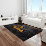 mlb pittsburgh pirates baseball team logo rectangle area rug light room pp29