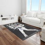 mlb pittsburgh pirates baseball team logo rectangle area rug light room pp46