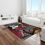 mlb pittsburgh pirates baseball team logo rectangle area rug light room pp48