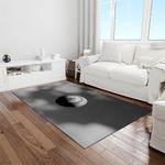 mlb seattle mariners baseball team logo rectangle area rug light room sm68