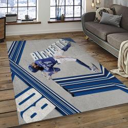 mlb toronto blue jays baseball team logo rectangle area rug dark room tbj41