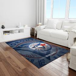 MLB Toronto Blue Jays Baseball Team Logo Rectangle Area Rug TBJ15