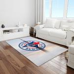 mlb toronto blue jays baseball team logo rectangle area rug light room tbj35