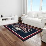 mlb washington nationals baseball team logo rectangle area rug light room wn03