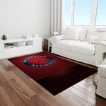 mlb washington nationals baseball team logo rectangle area rug light room wn67