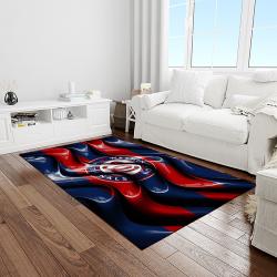 MLB Washington Nationals Baseball Team Logo Rectangle Area Rug WN71