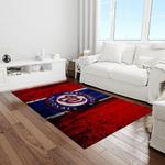 mlb washington nationals baseball team logo rectangle area rug light room wn79