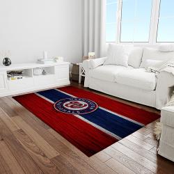 MLB Washington Nationals Baseball Team Logo Rectangle Area Rug WN81