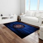mlb washington nationals baseball team logo rectangle area rug light room wn84