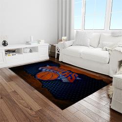 NBA New York Knicks Rectangle Rug Personalized Non-Slip Carpet Gift For Basketball Fans NYK11