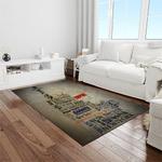 nba new york knicks basketball team logo rectangle area rug light room nyk16